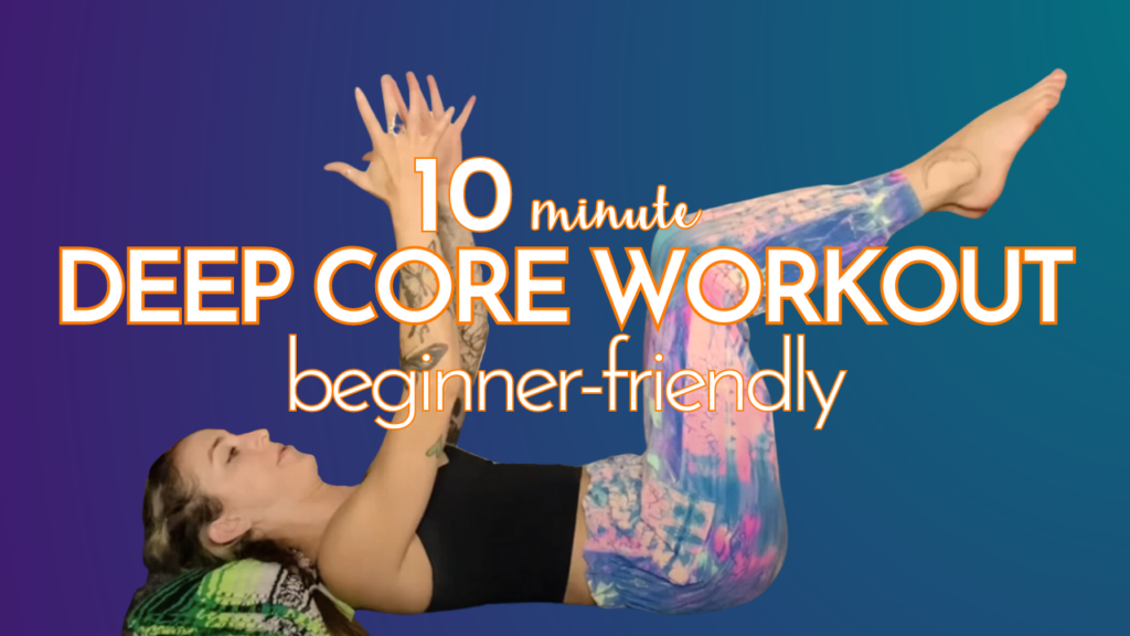 Beginner-friendly core workout